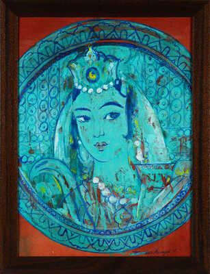 Ахмаров Чингиз Габдурахманович. Портрет девушки